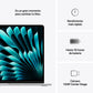 MACBOOK AIR MW1G3LL/A CHIP M4 16GB RAM 256GB SSD 15.3P 12MP IOS SILVER