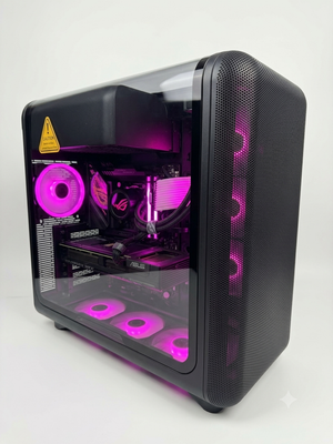 SETUP GAMING BLACK BULL ULTRA 9 285k 32 GB DE RAM SSD M.2 1TB RTX 5070 TI 16GB OC FUENTE ROG STRIX 1000W PLATINUM CASE X50 ATX MID TOWER NEGRO