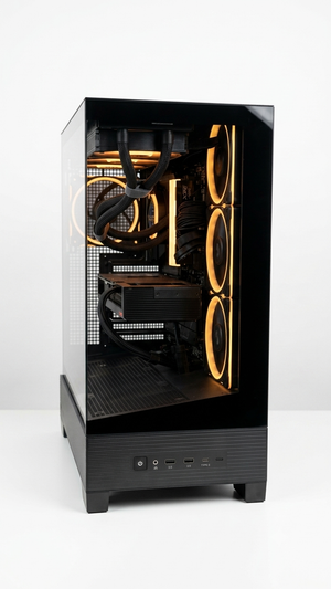 SETUP PROART PROCESADOR INTEL CORE ULTRA 7-265KF, TARJETA DE VIDEO ASUS PRO ART RTX 5080 16GB, 32GB RAM DDR5 (2X16GB), 1TB SSD NV3 M.2, FUENTE DE PODER TUF-GAMING 1000W 80 PLUS GOLD, ENFRIAMIENTO LIQUIDO ATMOS II 360 BLACK, MOTHERBOARD ROG STRIX B860-F WI
