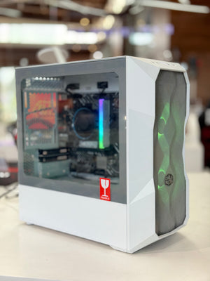SETUP PROCESADOR CORE i3-14100, MOTHERBOARD PRIME H610M-K, 8GB RAM DDR5, 500GB SSD NVME M.2 NV3, 700W 80 PLUS BRONZE CYLON