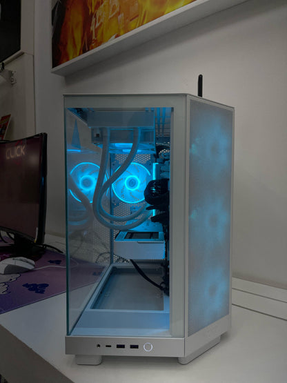 PC ULTRA 5 245K LGA, PRIME Z890-P WIFI LGA, LANCER BLADE 16GB 6000MT, 1TB M.2, ENFRIAMIENTO LIQUIDO GAMMAXX SERIES LE520 WHITE, B12 BC-650 WATTS 80 PLUS BRONZE, AERO GEFORCE RTX 4060 8GB, CASE H6 FLOW RGB
