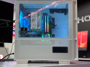 PC CH360 WHITE, RYZEN 5 8500G, B850M STEEL LEGEND, 32GB RAM DDR5, 1TB SSD NVME, 700W BRONZE CYLON, AG400 GAMMAX, W11H