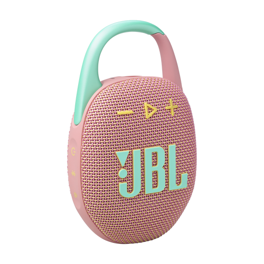 BOCINA PORTATIL CLIP 5 WATERPROOF PINK