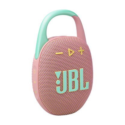 BOCINA PORTATIL CLIP 5 WATERPROOF PINK
