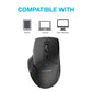 MOUSE INALAMBRICO JBUDS ERGONOMICO BLACK