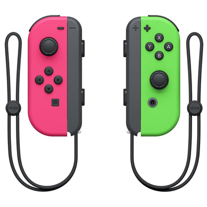 JOY-CON CONTROLES PARA NINTENDO SWITCH VERDE ROSA