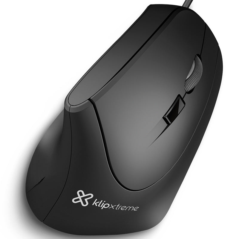 Mouse vertical cableado ultra ergonomico Krown KMO-506