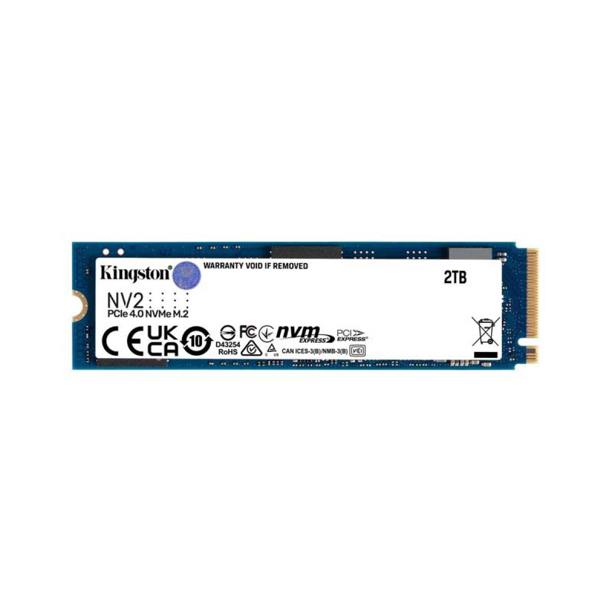 UNIDAD DE ESTADO SOLIDO SSD PCIE 4 NV2 2TB KINGSTON