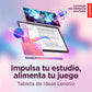Lenovo Tab K10 Gen 2 , pantalla IPS de 10.1" 1920×1200, 400 nits, procesador MediaTek Helio G85 OctaCore hasta 2.0GHz, 4 GB RAM, 64GB almacenamiento ampliable a 1TB con microSD, Android16,