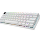 TECLADO PRO X 60 LIGHTSPEED GX OPTICAL TACTILE BLANCO