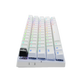 TECLADO PRO X 60 LIGHTSPEED GX OPTICAL TACTILE BLANCO