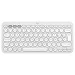 TECLADO PORTATIL BLUETOOTH PEBBLE KEYS 2 K380S BLANCO