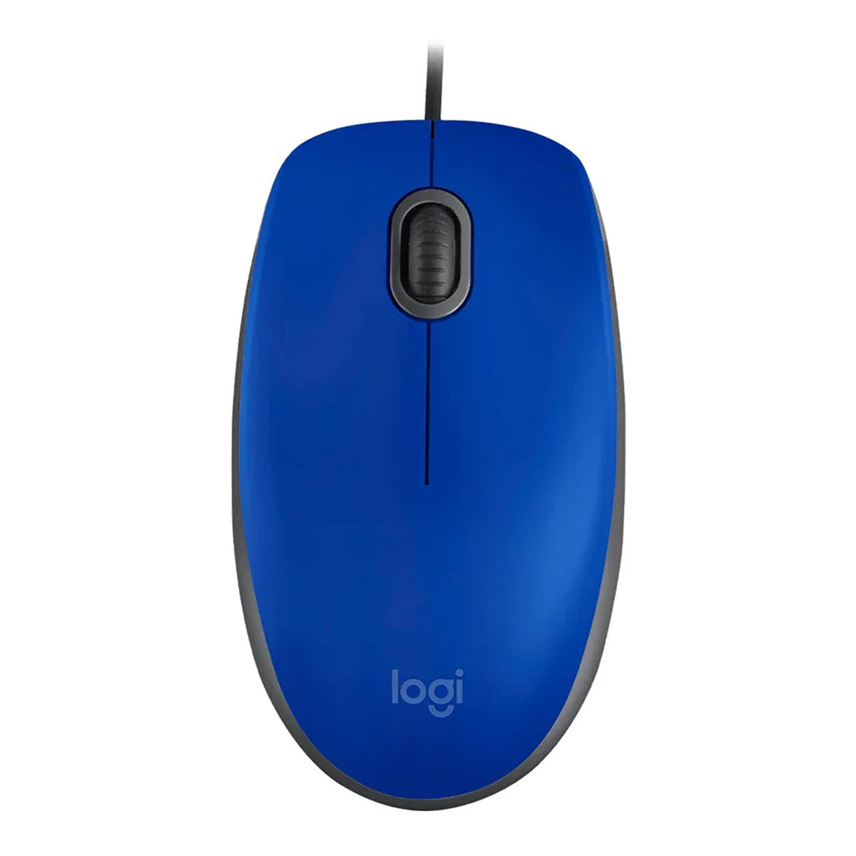 MOUSE CON CABLE M110 SILENT - AZUL