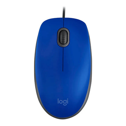 MOUSE USB M110 SILENT AZUL