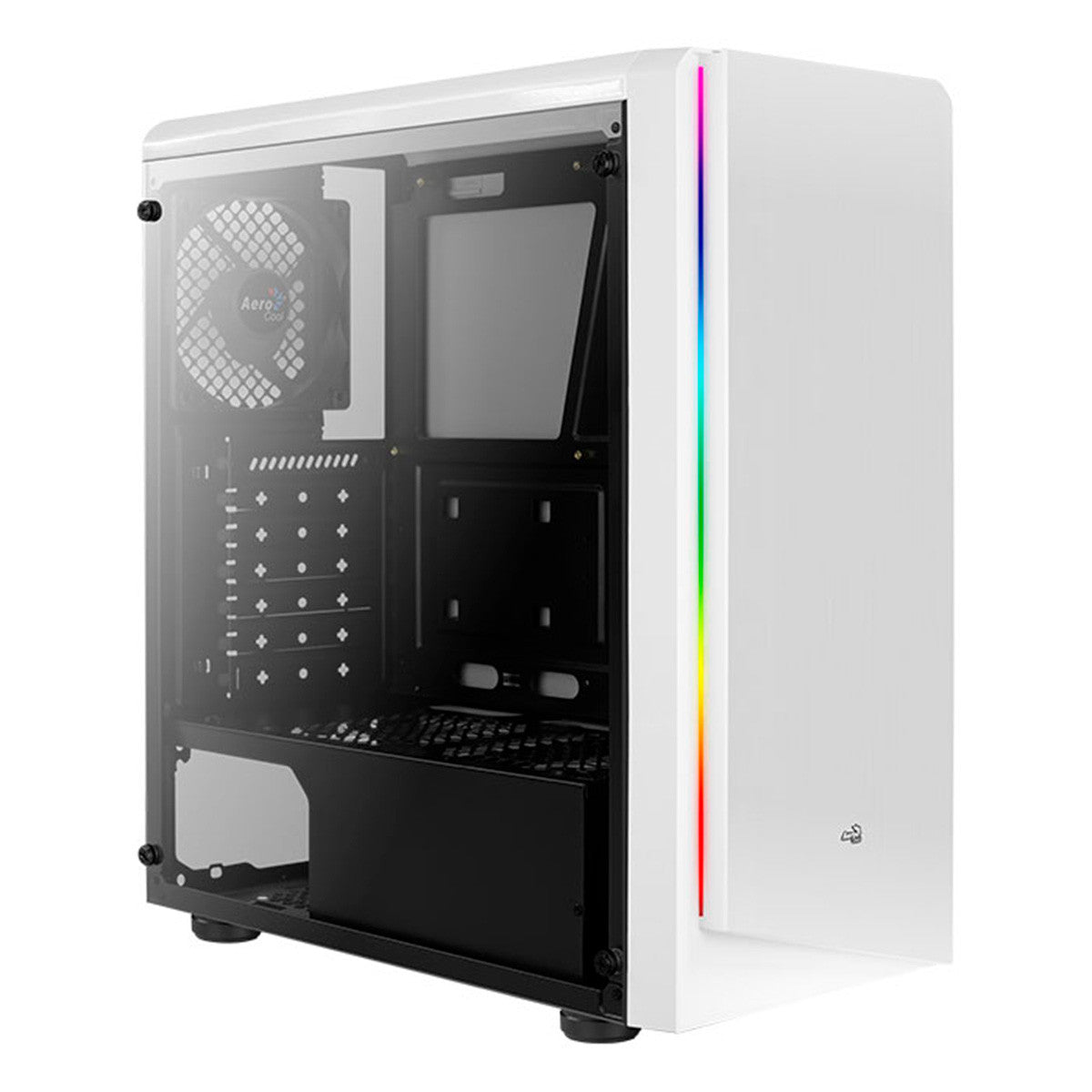 CASE MID TOWER RIFT RGB FLOW WHITE