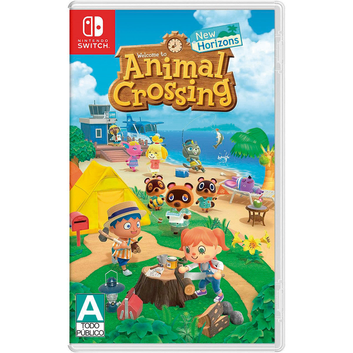 JUEGO PARA SWITCH ANIMAL CROSSING