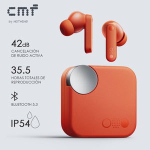 AUDIFONOS INALAMBRICOS BUDS ORANGE