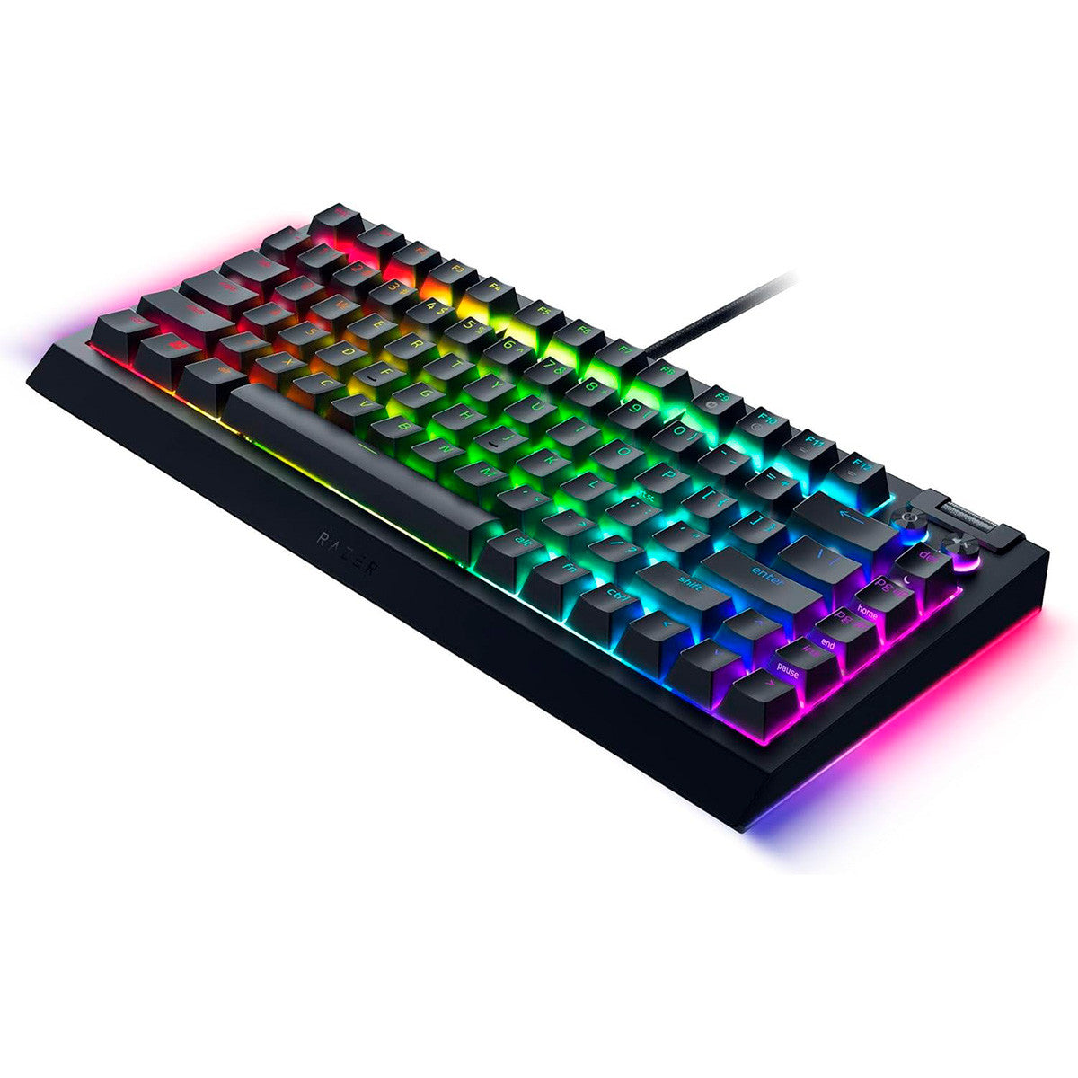 TECLADO MECANICO BLACKWIDOW V4 75% BLACK US