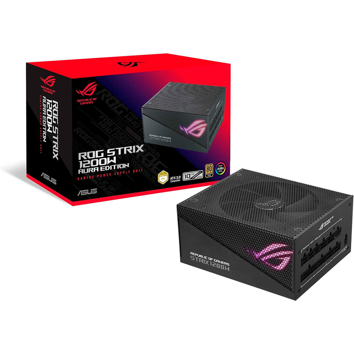 FUENTE DE PODER ROG STRIX 1200W AURA EDITION 80 PLUS GOLD