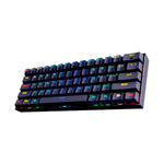 TECLADO MECANICO KA-Y182 RGB USB+2.4G BLUETOOTH THREE MODE BLACK