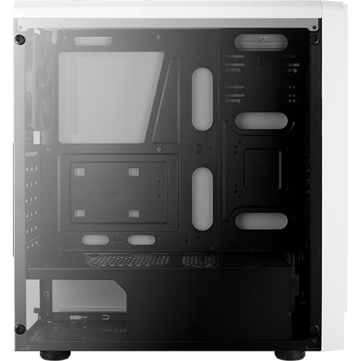 CASE MID TOWER RIFT RGB FLOW WHITE