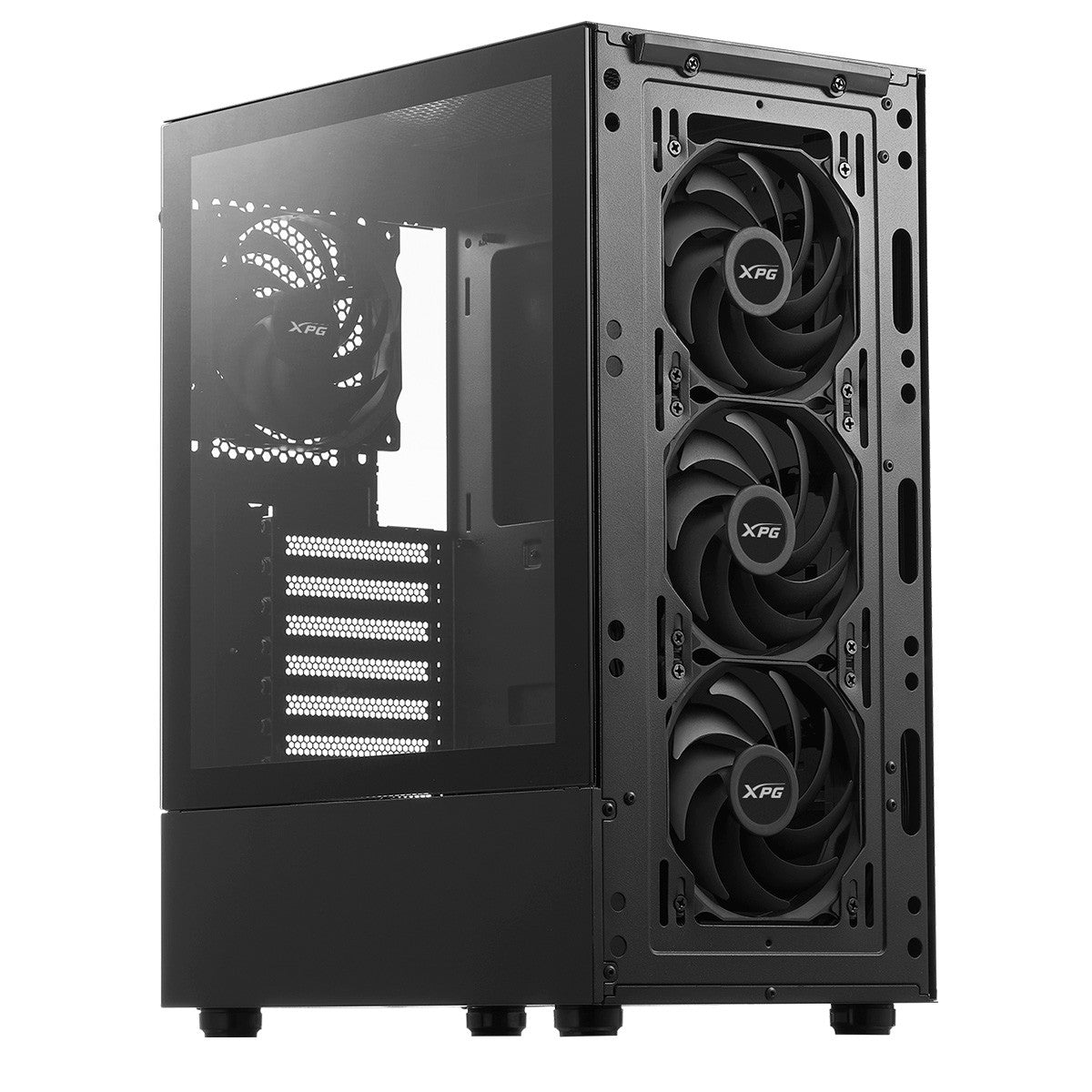 CASE GAMING COMPACT MID TOWER VALOR MESH BLACK