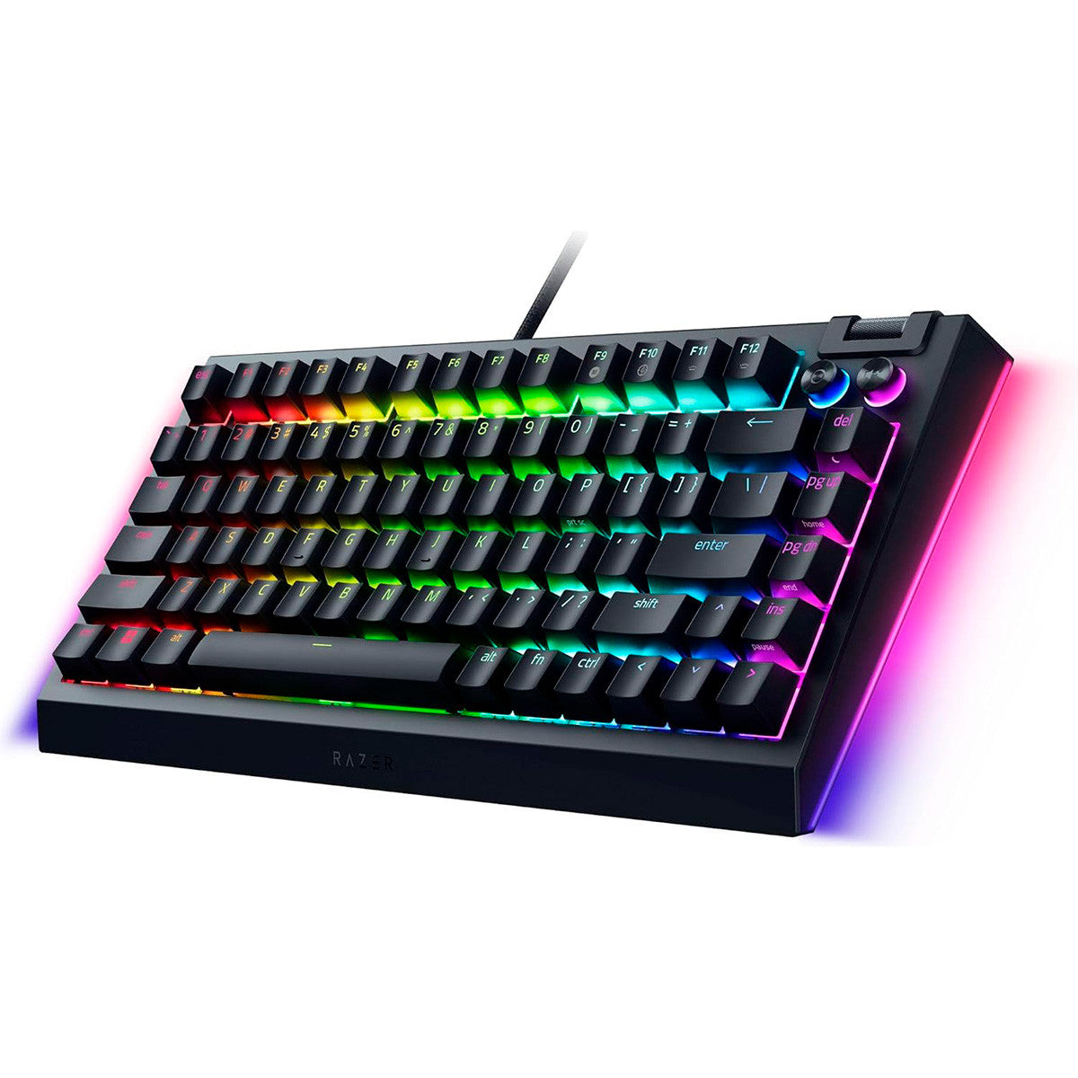 TECLADO MECANICO BLACKWIDOW V4 75% BLACK US