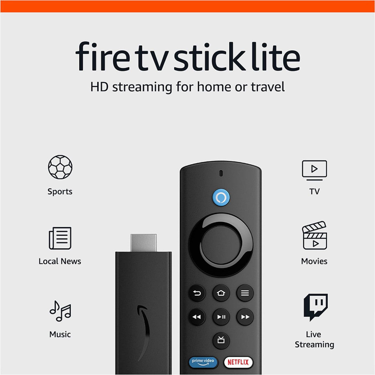 AMAZON FIRE TV STICK LITE