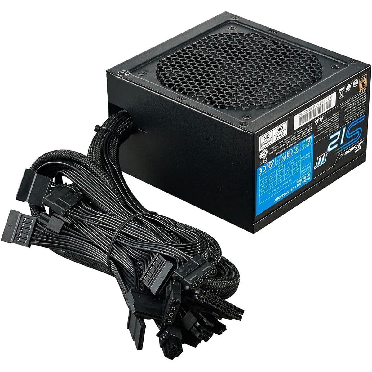 FUENTE DE PODER S12-550 WATTS 80 PLUS BRONZE