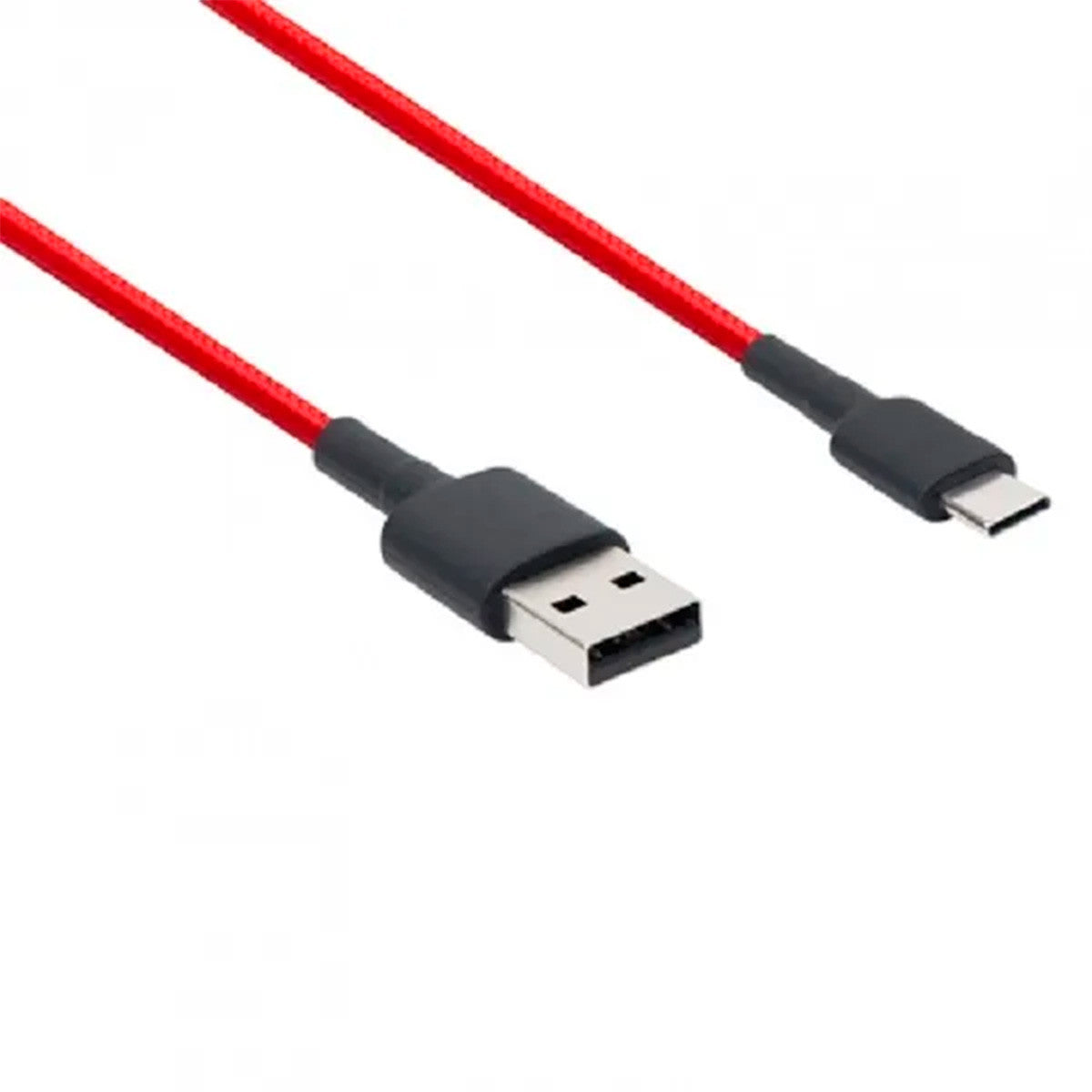 CABLE BRAIDED USB TYPE-C 100CM RED