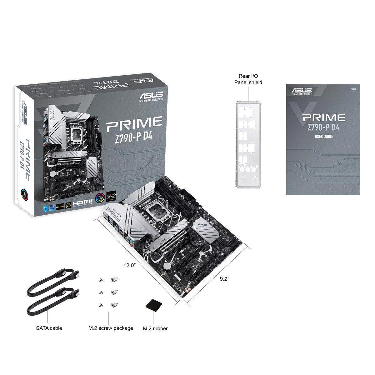 MOTHERBOARD PRIME Z790-P D4 SOCKET LGA 1700