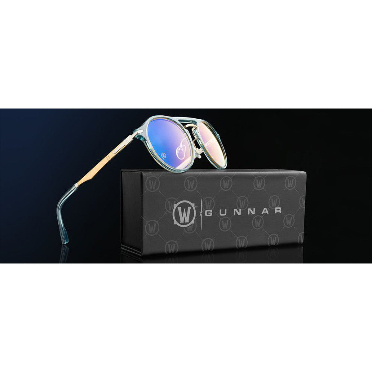 LENTES PARA JUEGOS CON PROTECCION LUZ AZUL WORLD OF WARCRAFT AMBER  WOW-01401