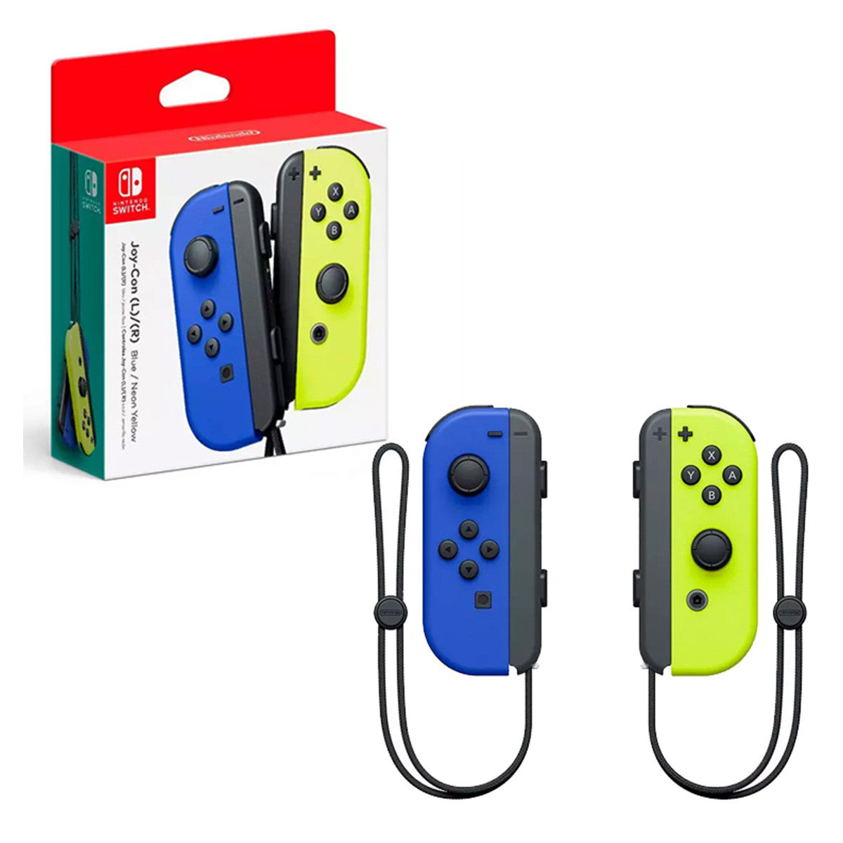 JOY-CON CONTROLES PARA NINTENDO SWITCH AZUL AMARILLO