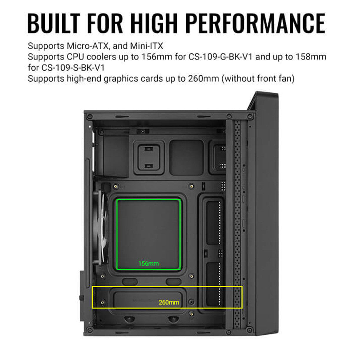 CASE MINI TOWER CS-109