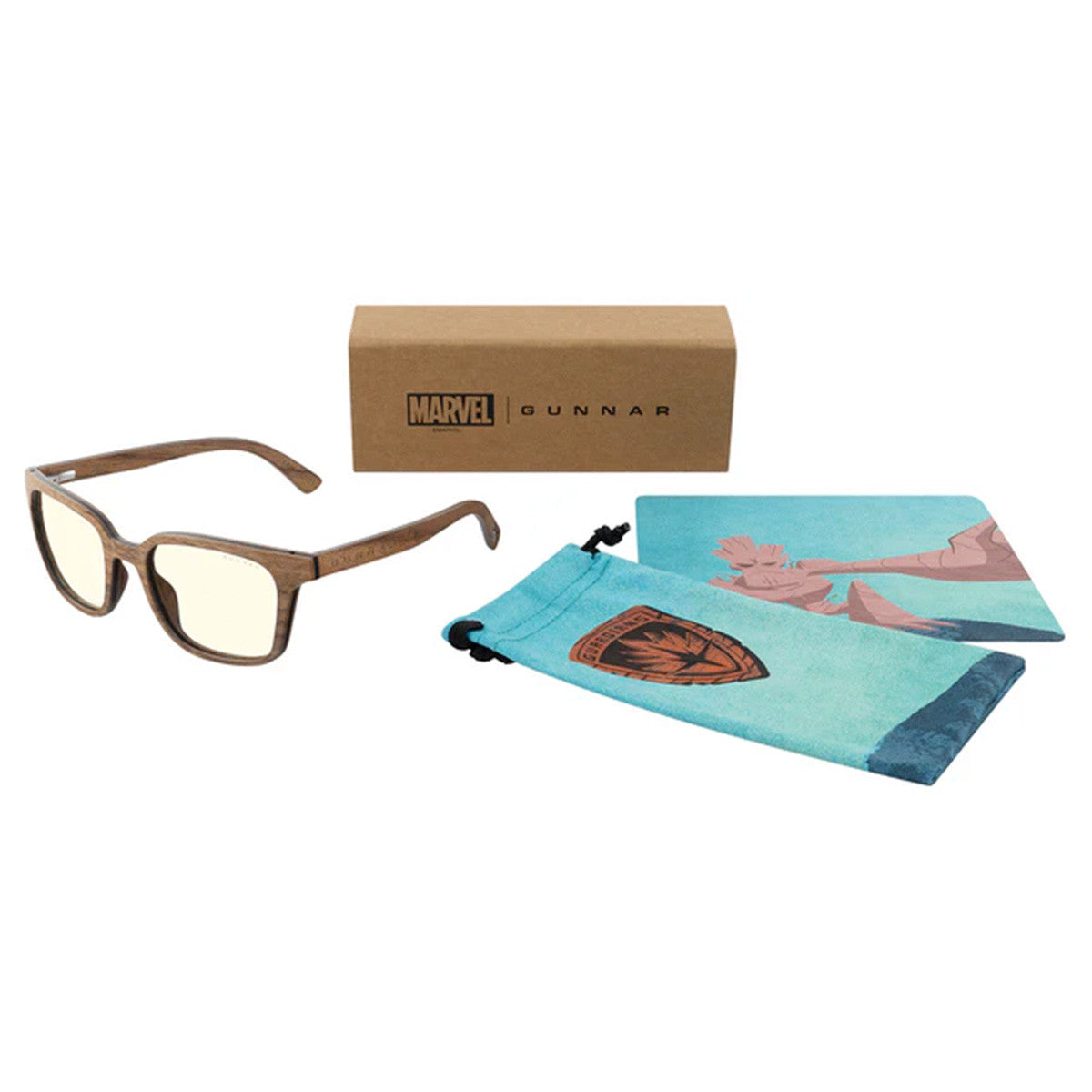 LENTES PARA JUEGOS CON PROTECCION LUZ AZUL MARVEL GROOT