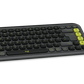 TECLADO Y MOUSE INALAMBRICO POP ICON BLACK/YELLOW