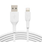 CABLE LIGHTNING USB-A PARA IPHONE CARGA RAPIDA 2MTS