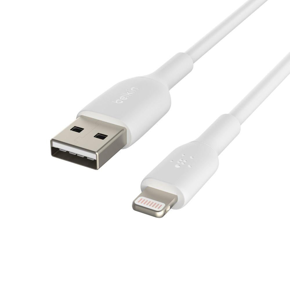 CABLE LIGHTNING USB-A PARA IPHONE CARGA RAPIDA 2MTS