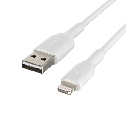 CABLE LIGHTNING USB-A PARA IPHONE CARGA RAPIDA 2MTS