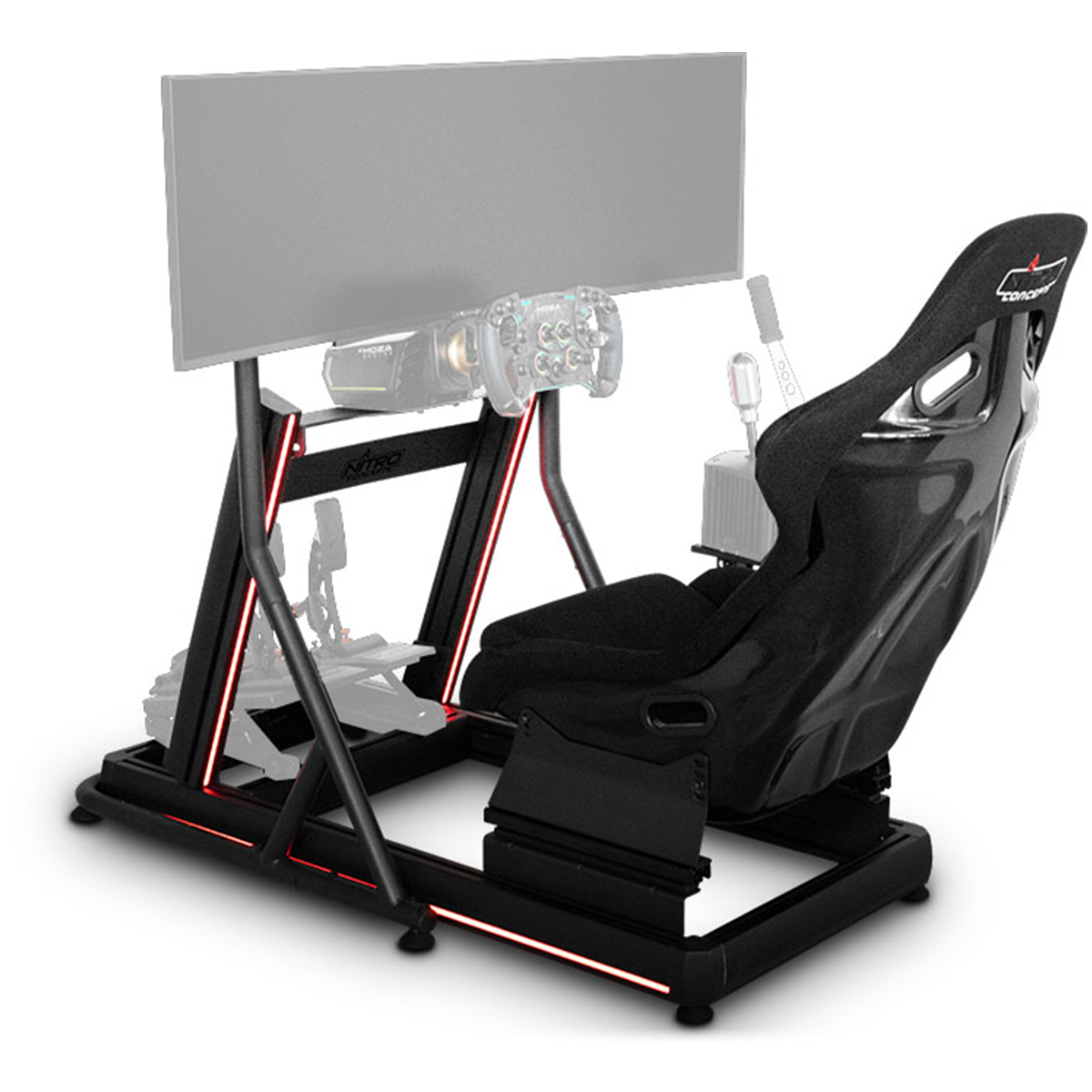 NITRO E-RACER RIG CONCEPTS ULTIMATE SIM RACING