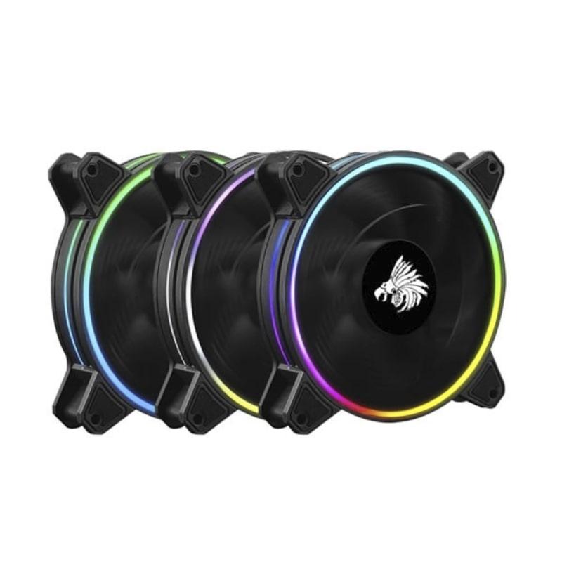 VENTILADOR HURRICANE RGB X 3120X120X25MM 3 ARGB