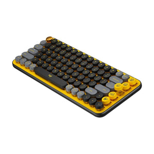 TECLADO MECANICO INALAMBRICO POP KEYS AMARILLO NEGRO