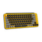 TECLADO MECANICO INALAMBRICO POP KEYS AMARILLO NEGRO