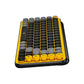 TECLADO MECANICO INALAMBRICO POP KEYS AMARILLO NEGRO