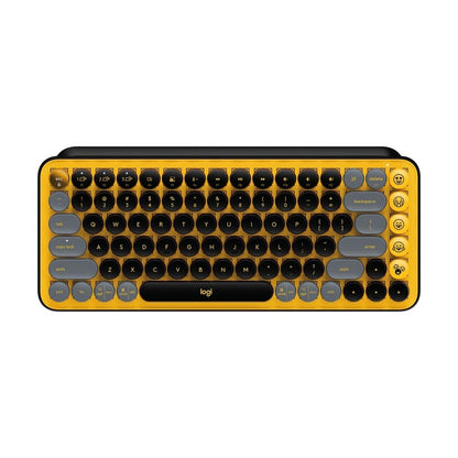 TECLADO MECANICO INALAMBRICO POP KEYS AMARILLO NEGRO