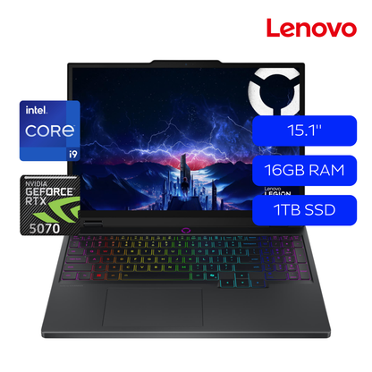 LEGION 5 15IRX10 I9-14900HX 16GB RAM 1TB SSD RTX 5070 8GB 15.1P WQXGA W11 ECLIPSE BLACK