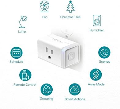 ADAPTADOR INTELIGENTE KASA SMART WIFI PLUG LITE HS103P3 INDIVIDUAL