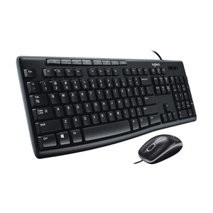 COMBO TECLADO Y MOUSE ALAMBRICO MK200 - ES