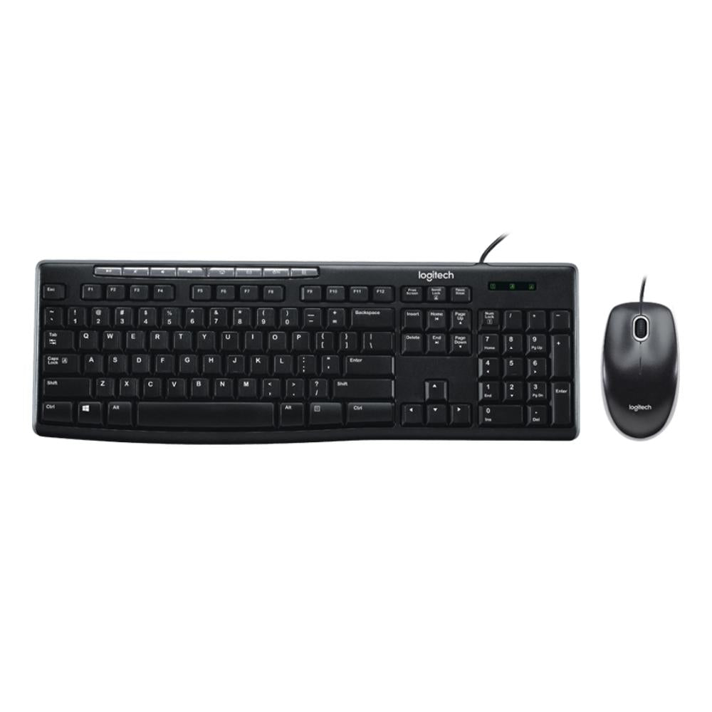 COMBO TECLADO Y MOUSE ALAMBRICO MK200 - ES