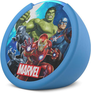 BOCINA ALEXA BLUETOOTH ECHO POP MARVEL AVENGER
